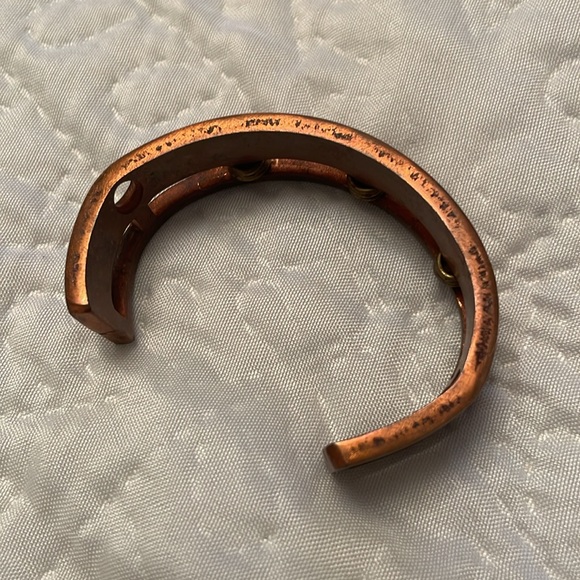 Vintage Copper Cuff Bracelet - Picture 3 of 10